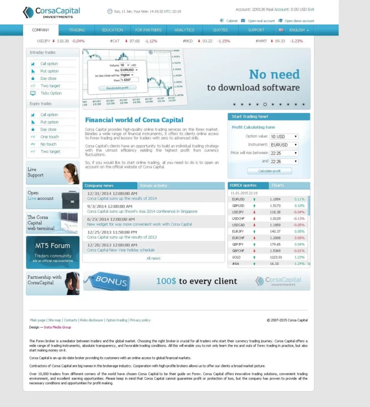 Forex-broker-Corsa-Capital-trading-on-financial-markets